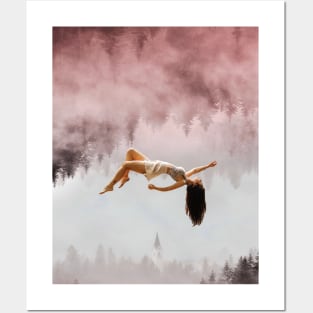 Free falling Posters and Art